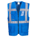 Royal Blue - Front - Portwest Unisex Adult Iona Executive Hi-Vis Vest