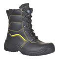 Black - Front - Portwest Unisex Adult Steelite Leather Faux Fur Lined Safety Boots