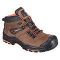 Brown - Front - Portwest Unisex Adult Montana Leather Compositelite Hiking Boots