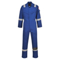 Royal Blue - Front - Portwest Unisex Adult Flame Resistant Anti-Static Overalls