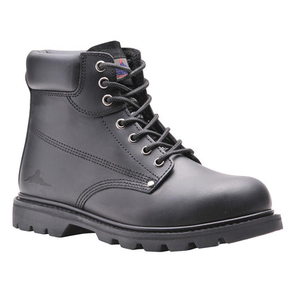 Black - Front - Portwest Unisex Adult Steelite Leather Welted Safety Boots