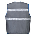 Grey - Back - Portwest Unisex Adult Cooling Vest