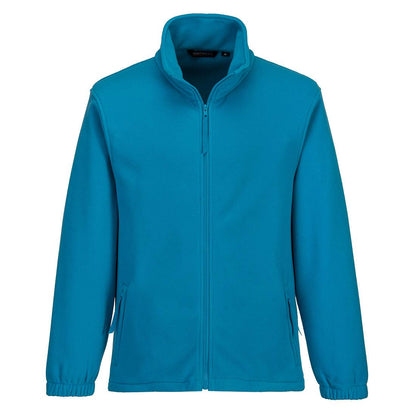Aqua - Front - Portwest Mens Aran Fleece Jacket