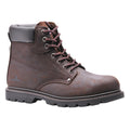 Brown - Front - Portwest Unisex Adult Steelite Nubuck Welted Safety Boots