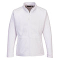 White - Front - Portwest Womens-Ladies Aran Fleece Jacket