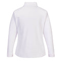 White - Back - Portwest Womens-Ladies Aran Fleece Jacket