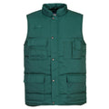 Bottle Green - Front - Portwest Mens Shetland Body Warmer