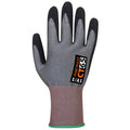 Grey-Black - Back - Portwest Unisex Adult Nitrile Gloves