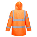 Orange - Back - Portwest Mens Essential 5 In 1 Hi-Vis Safety Jacket