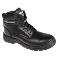Black - Front - Portwest Unisex Adult Thor Leather Faux Fur Lined Safety Boots