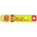 Yellow-Red - Front - Portwest Emergency ID Holder