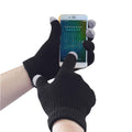 Black - Front - Portwest Touch Screen Winter Gloves