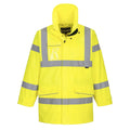 Yellow - Front - Portwest Mens Hi-Vis Raincoat