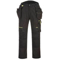 Black - Front - Portwest Mens Wx3 Eco Stretch Holster Pocket Trousers