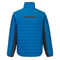Persian Blue - Back - Portwest Unisex Adult WX3 Baffled Hybrid Jacket