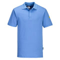 Hamilton Blue - Front - Portwest Mens Anti-Static Polo Shirt