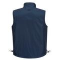 Navy - Back - Portwest Mens Reversible Body Warmer