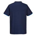 Navy-Royal Blue - Back - Portwest Mens Cotton Active T-Shirt