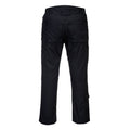 Black - Back - Portwest Mens KX3 Ripstop Trousers