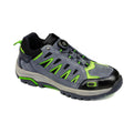 Grey-Green - Front - Portwest Mens Steelite Suede Wire Lace Safety Trainers