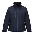 Navy - Front - Portwest Womens-Ladies Charlotte Soft Shell Jacket