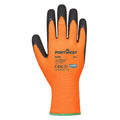 Orange-Black - Back - Portwest A340 Hi-Vis Latex Grip Gloves