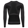 Charcoal - Back - Portwest Mens Dynamic Air Base Layer Top