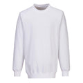 White - Front - Portwest Mens Anti-Static Sweatshirt