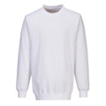 White - Front - Portwest Mens Anti-Static Sweatshirt