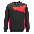 Black-Red - Front - Portwest Mens PW2 Sweatshirt