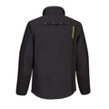 Black - Back - Portwest Mens Wx3 Eco Softshell Hybrid Jacket