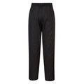 Black - Back - Portwest Womens-Ladies Elasticated Trousers