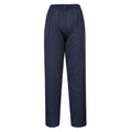 Navy - Back - Portwest Womens-Ladies Elasticated Trousers