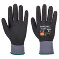 Black - Front - Portwest Unisex Adult A354 DermiFlex Ultra Pro Grip Gloves