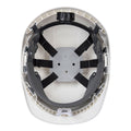 White - Back - Portwest Unisex Adult Endurance Safety Helmet Set