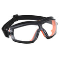 Clear - Front - Portwest Unisex Adult Slim Safety Goggles