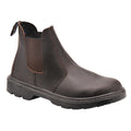 Brown - Front - Portwest Unisex Adult Dealer Leather Safety Boots