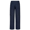 Navy - Front - Portwest Mens Classic Action Texpel Finish Work Trousers