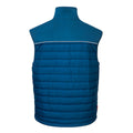 Metro Blue - Back - Portwest Mens DX4 Baffled Hybrid Gilet