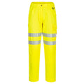 Yellow - Front - Portwest Mens Eco Friendly Hi-Vis Work Trousers