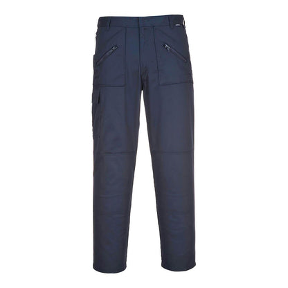 Navy - Front - Portwest Mens Action Stretch Trousers