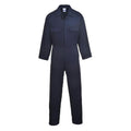 Navy - Front - Portwest Unisex Adult Euro Cotton Work Overalls