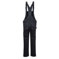 Black - Back - Portwest Mens PW3 Work Bib And Brace Overall