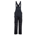 Black - Front - Portwest Mens PW3 Work Bib And Brace Overall
