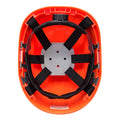 Orange - Back - Portwest Unisex Adult Height Endurance Safety Helmet