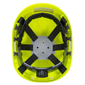 Yellow - Back - Portwest Unisex Adult Height Endurance Safety Helmet
