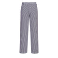 Blue - Front - Portwest Unisex Adult Barnet Checked Chef Trousers