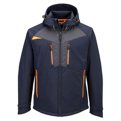 Dark Navy - Front - Portwest Mens DX4 Soft Shell Jacket