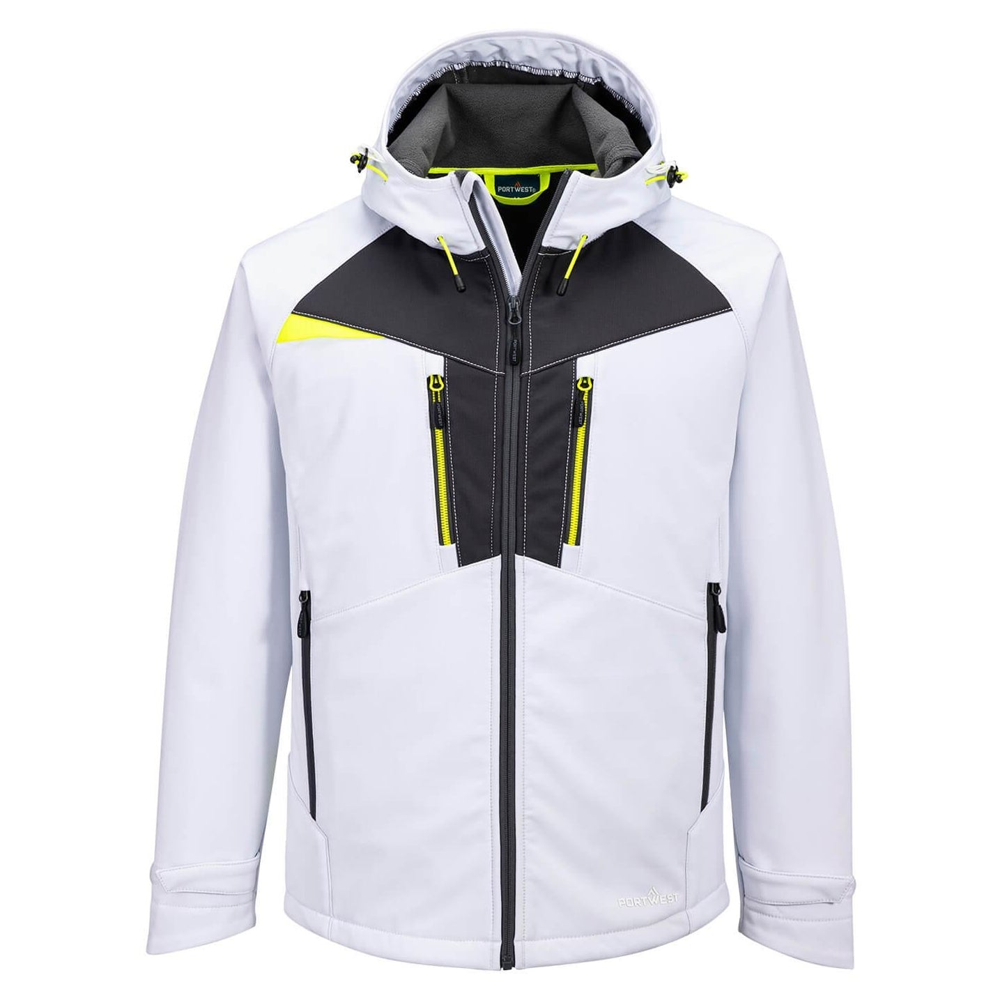 White - Front - Portwest Mens DX4 Soft Shell Jacket