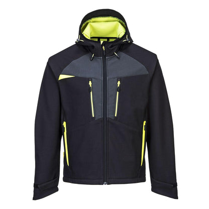 Black - Front - Portwest Mens DX4 Soft Shell Jacket